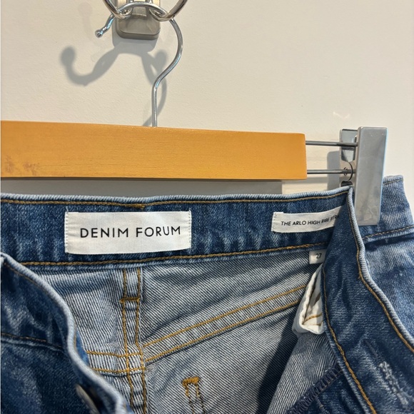 Denim Forum Arlo High Rise Jeans - Picture 4 of 4